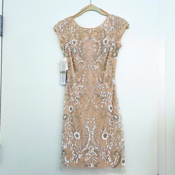 Aidan Mattox Sequined Cocktail Dress - NWT! Aidan Mattox Sequined Cocktail Dress - NWT!